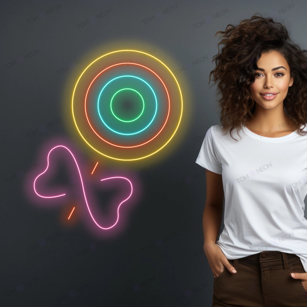 Lolli Neon Schild - Fröhlichkeit & Lebensfreude für Ihren Raum