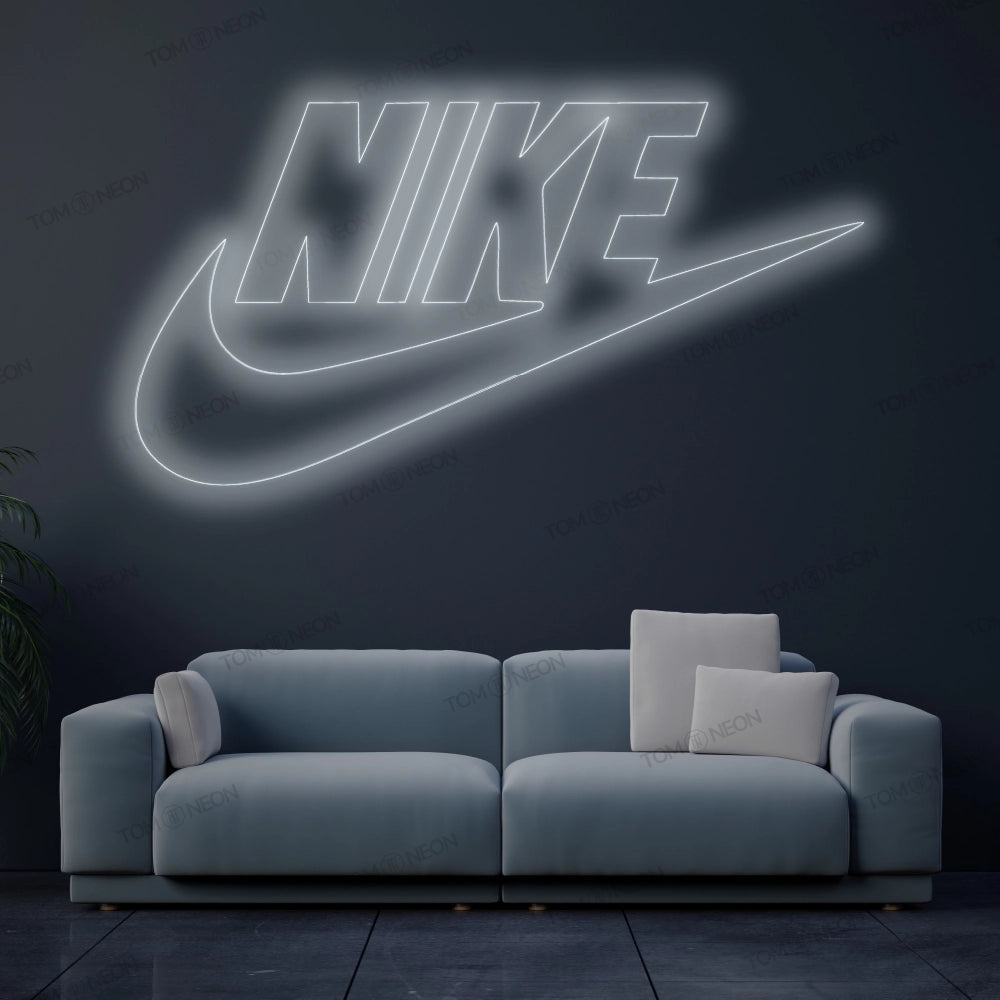 Neon nike logo hotsell