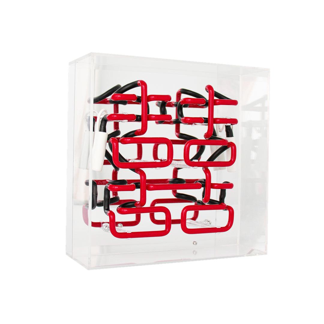 "Double Happiness" Glas Neon Box - TOM NEON
