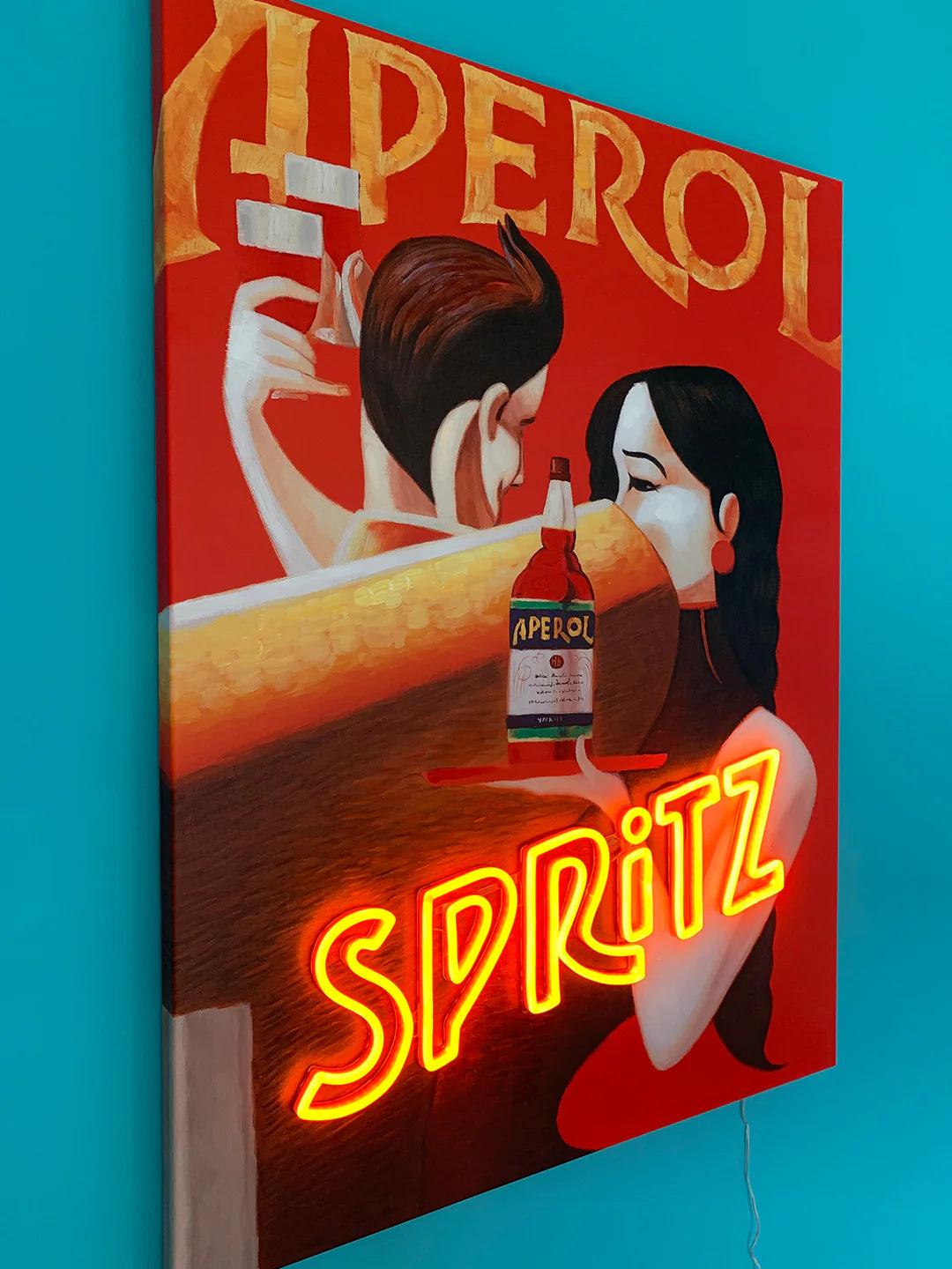 "Aperol Spritz" LED Neon Wall Art - TOM NEON