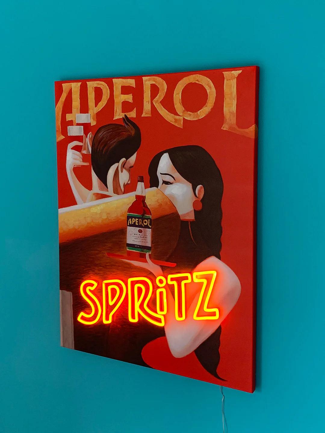"Aperol Spritz" LED Neon Wall Art - TOM NEON