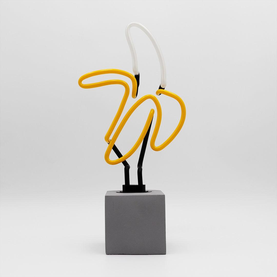 "Banana" Glas Stand-Neon - TOM NEON