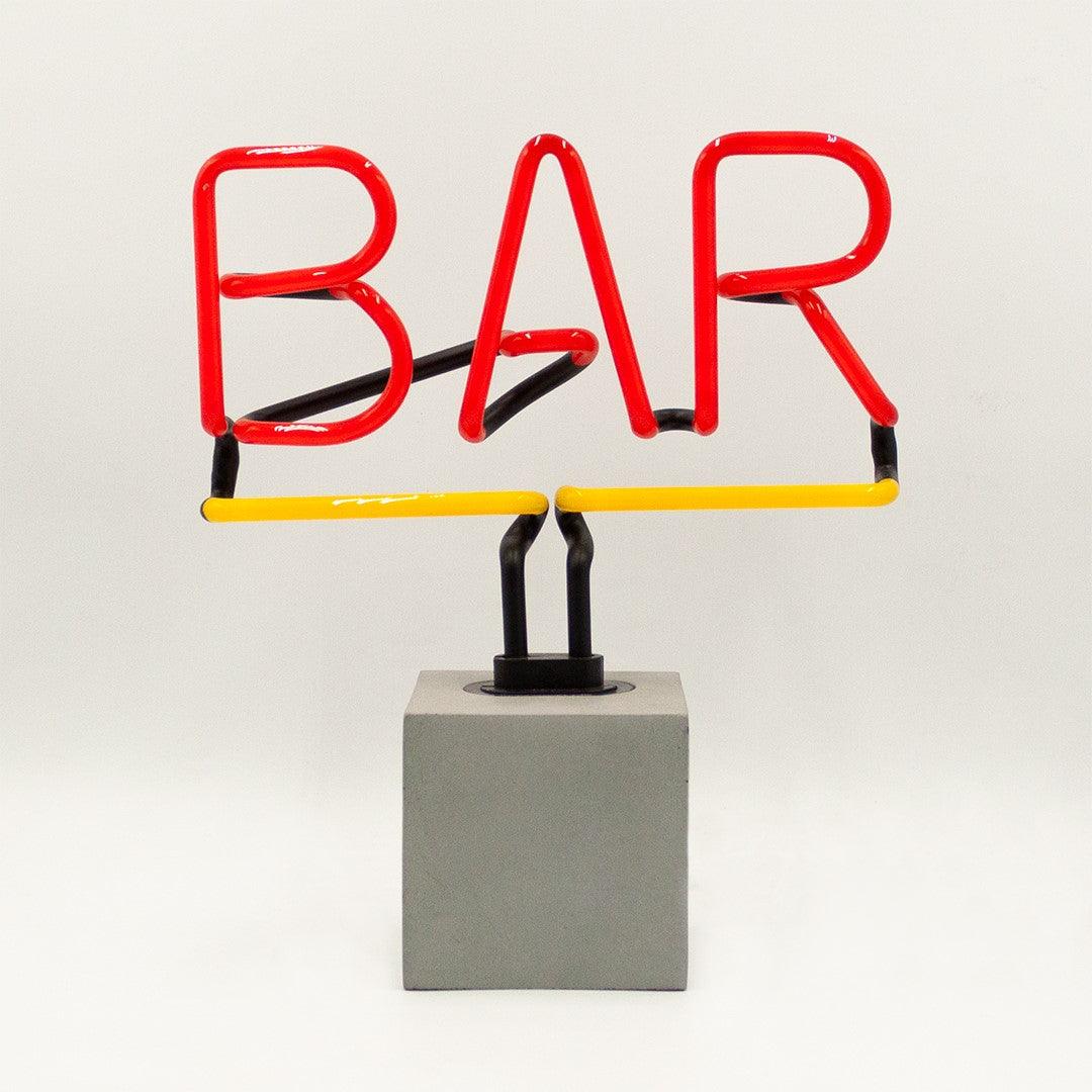 "Bar" Glas Stand-Neon - TOM NEON