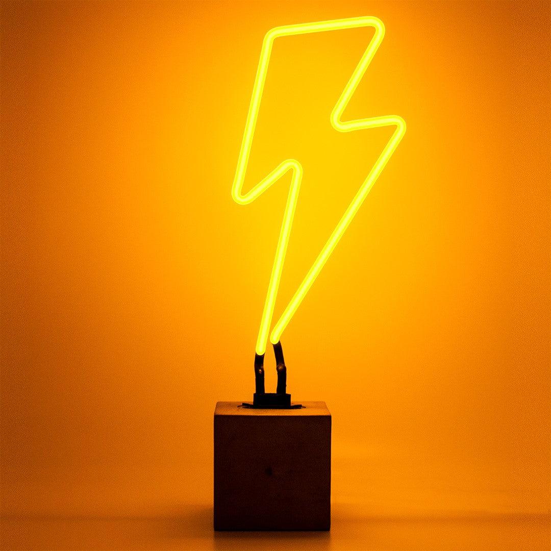"Bolt" Glas Stand-Neon - TOM NEON