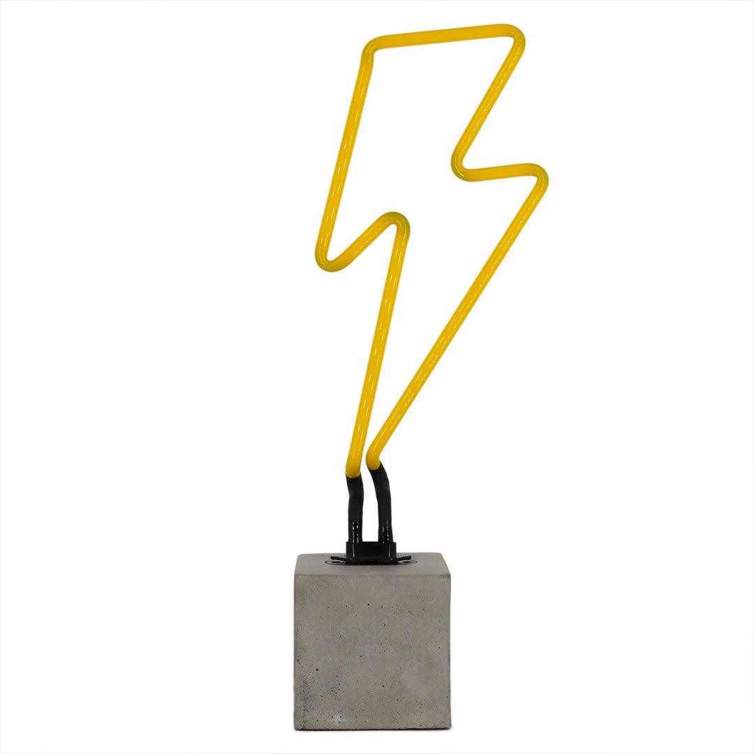 "Bolt" Glas Stand-Neon - TOM NEON