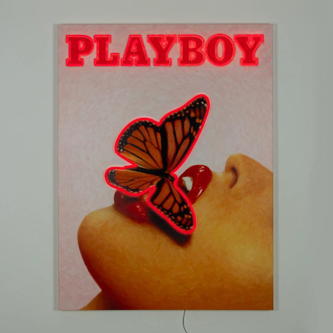 "Butterfly Cover" LED Neon Playboy Edition - TOM NEON
