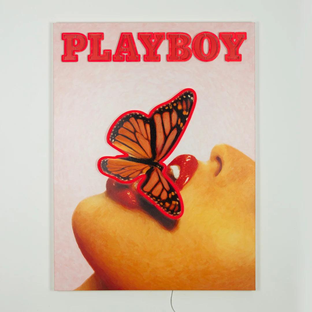 "Butterfly Cover" LED Neon Playboy Edition - TOM NEON
