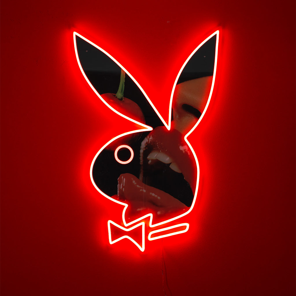"Cherry Bunny" LED Neon Playboy Edition