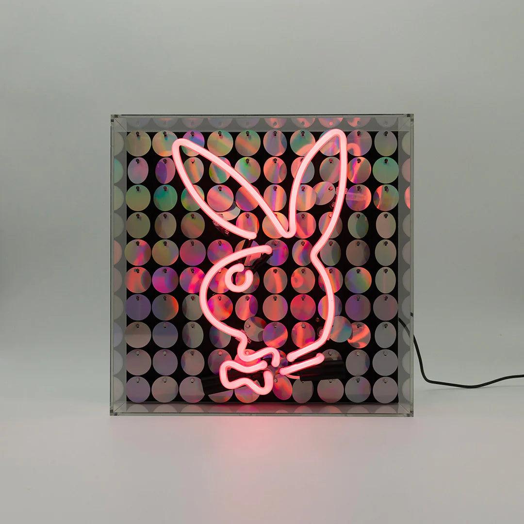 "Playboy Disco Bunny" Glas Neon Playboy Edition - TOM NEON