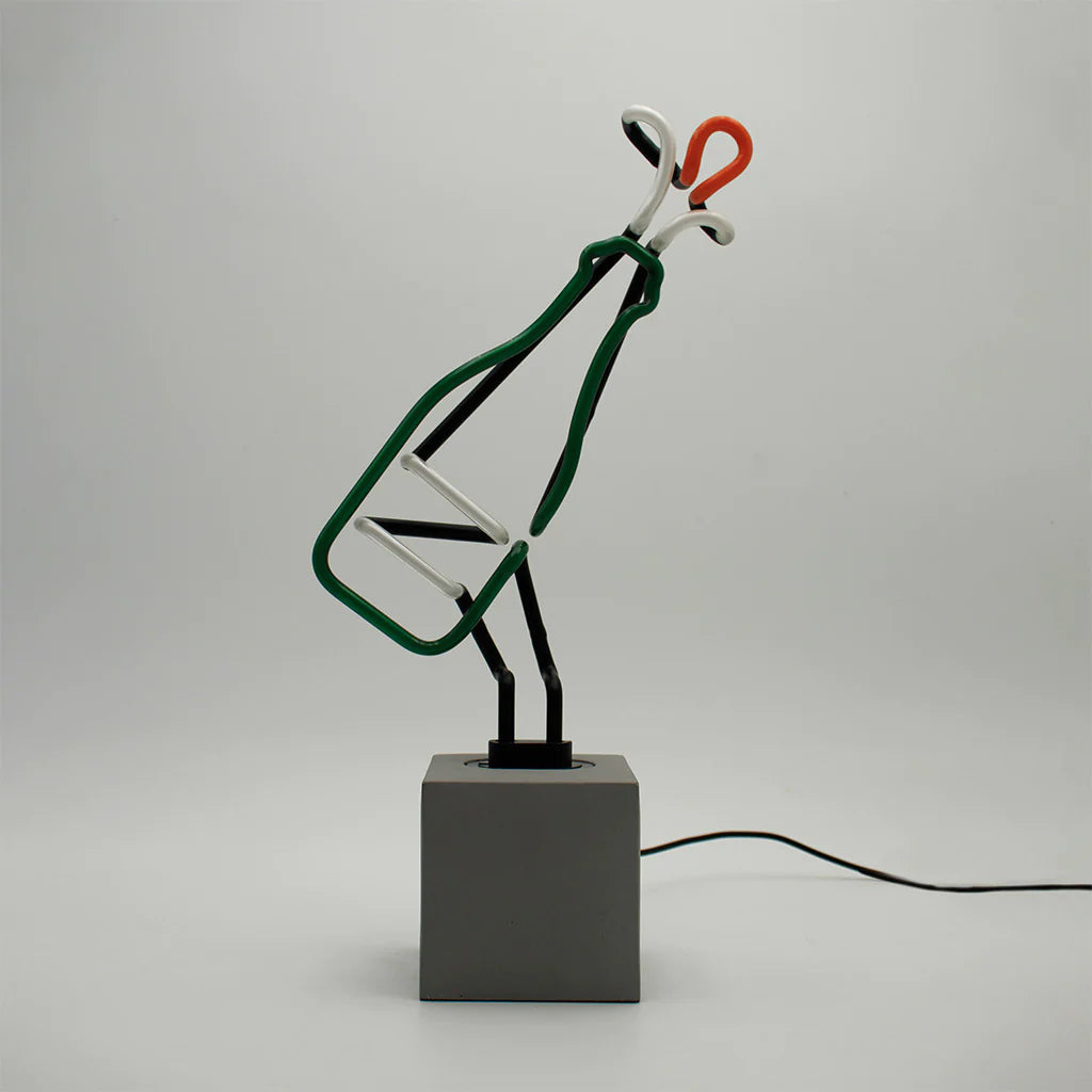 "Flasche" Glas Stand-Neon