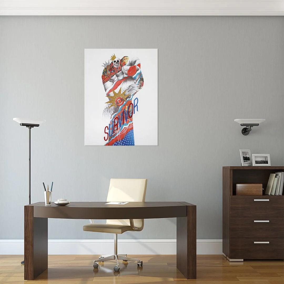 "Invincible" LED Neon Wall Art - TOM NEON