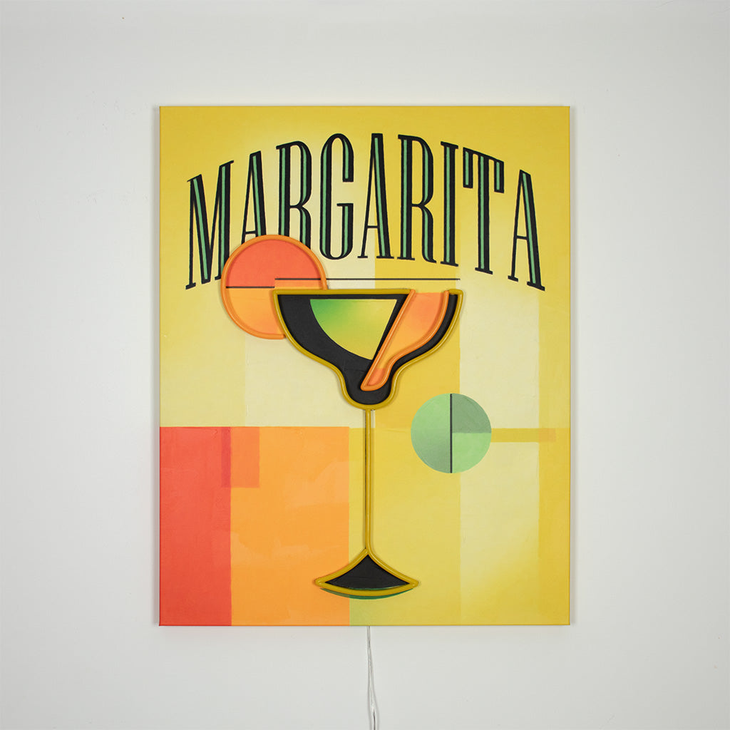 "Margarita" LED Neon Wall Art