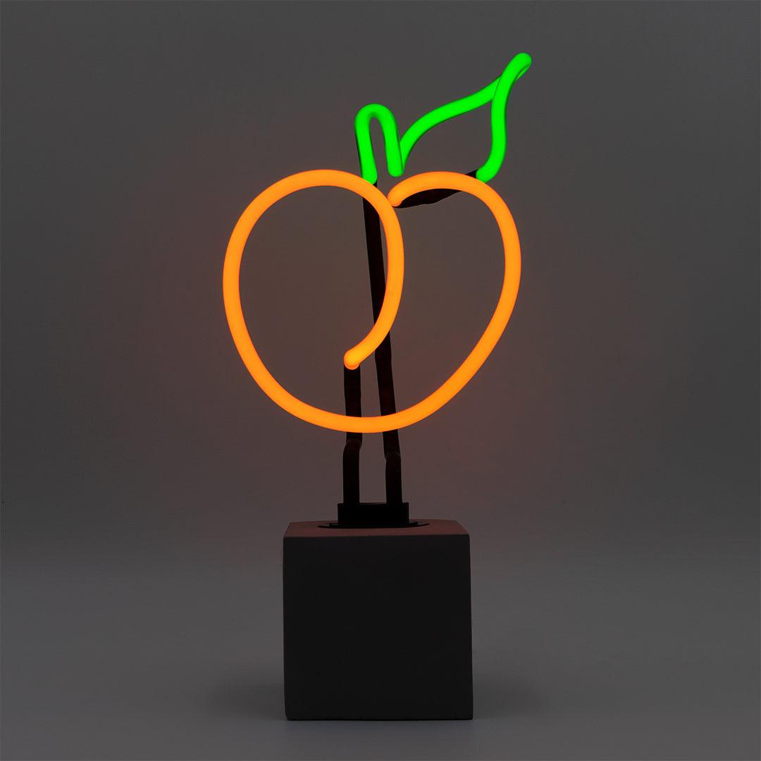 "Peach" Glas Stand-Neon - TOM NEON