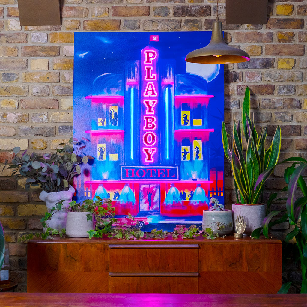 "Playboy Hotel" LED Neon Playboy Edition