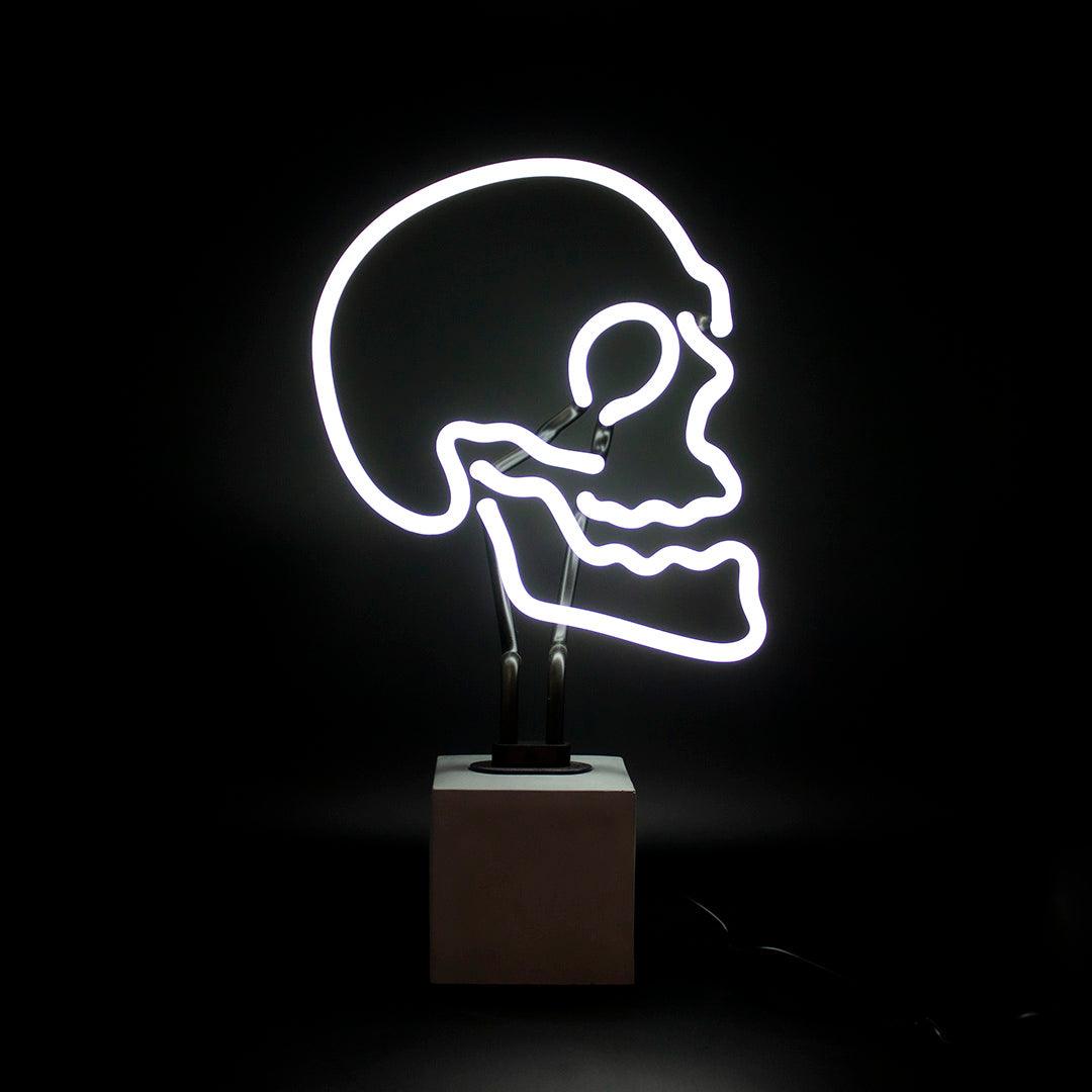 "Skelett" Glas Stand-Neon - TOM NEON