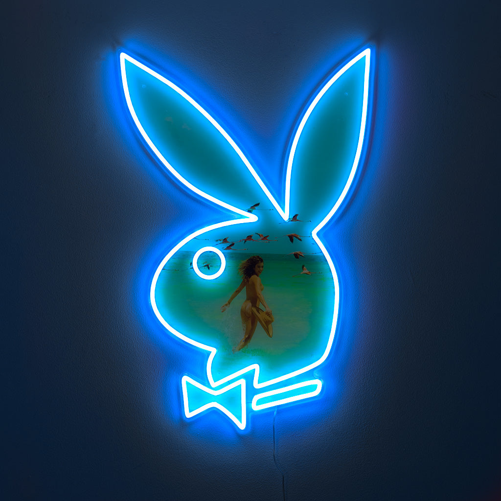 "Summer Bunny" LED Neon Playboy Edition