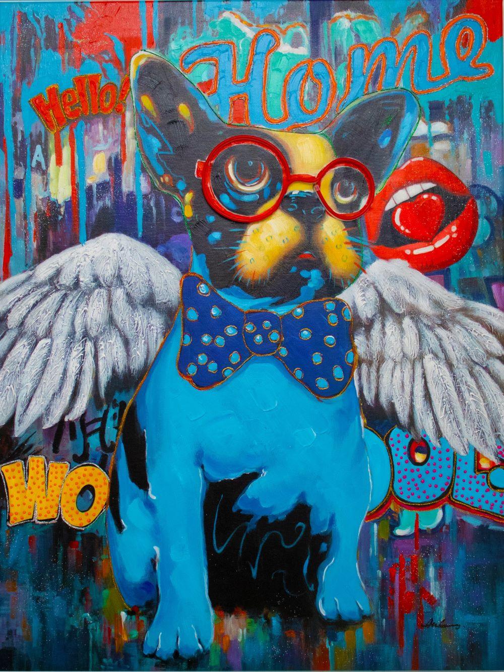 "Super Dog" LED Neon Wall Art - TOM NEON