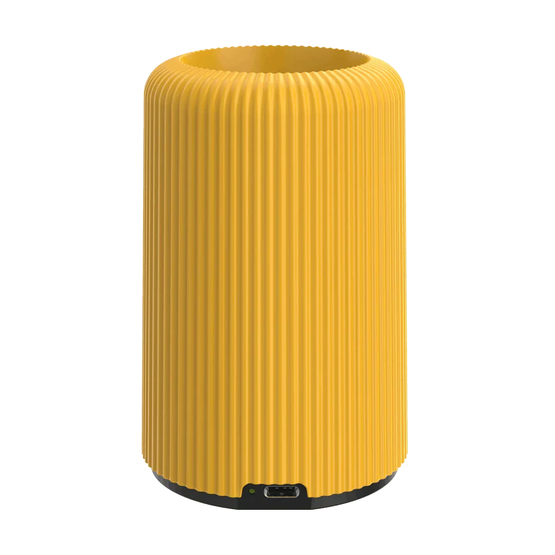 "Pop Nomad" Akku-Leuchtensockel Gelb