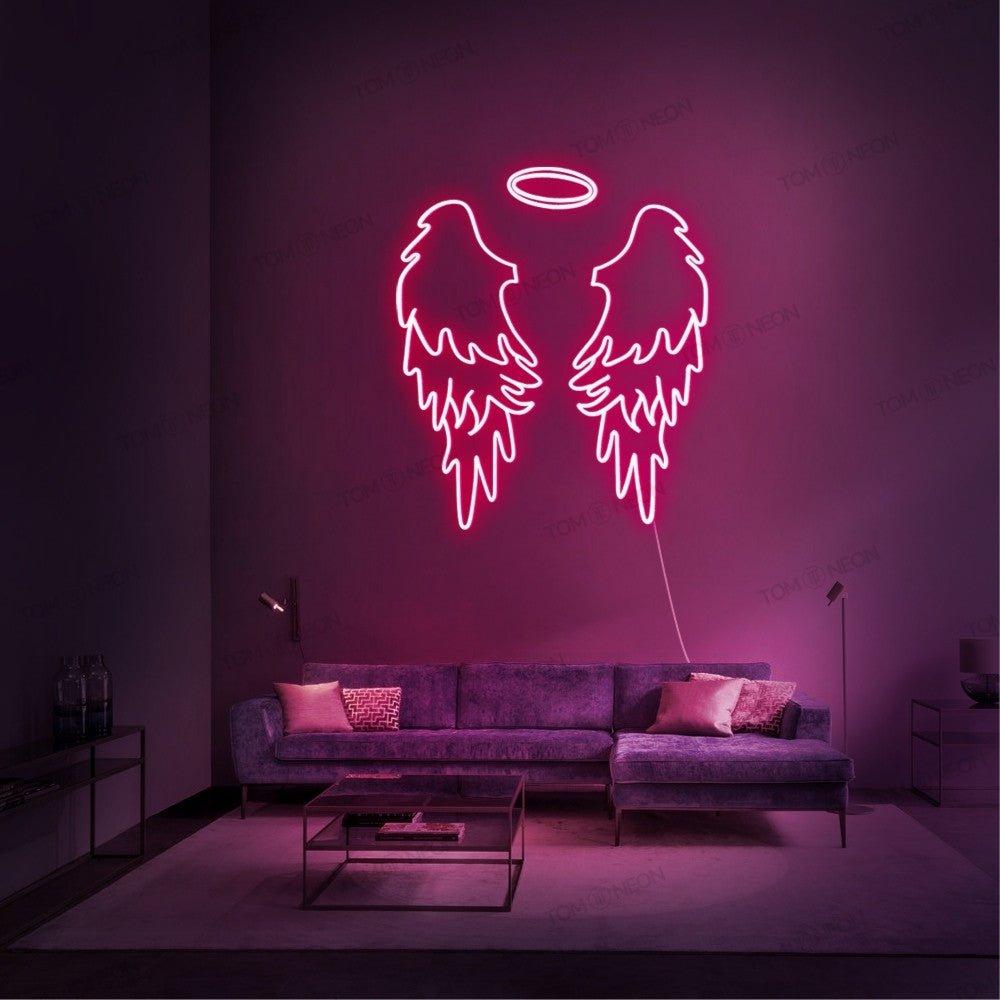"Angel" Neon-Schild Bild LED Leuchte - TOM NEON