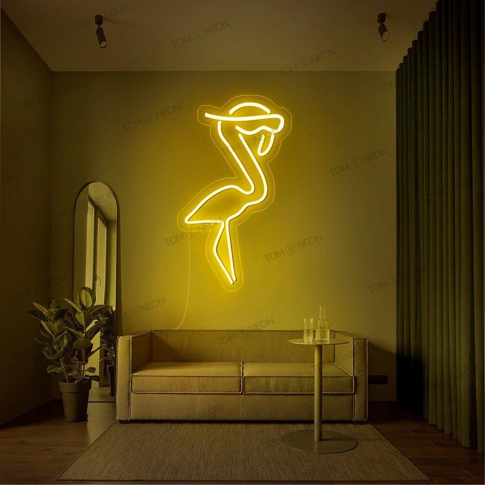 "Cool Flamingo" Neon-Schild Bild LED Leuchte - TOM NEON