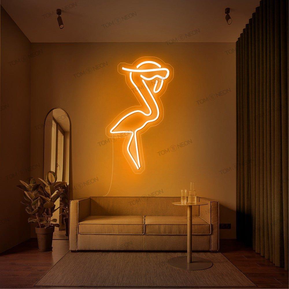 "Cool Flamingo" Neon-Schild Bild LED Leuchte - TOM NEON