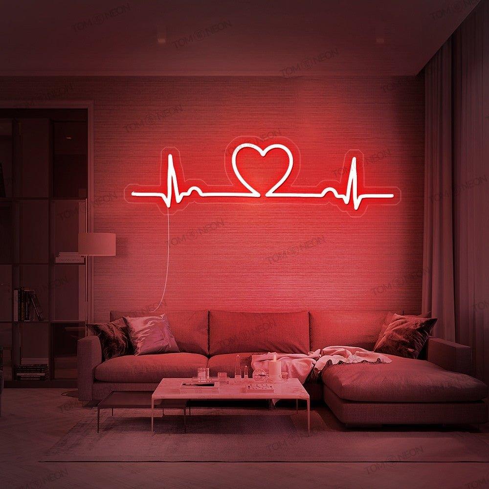 "Love Beat" Neon-Schild Bild LED Leuchte - TOM NEON