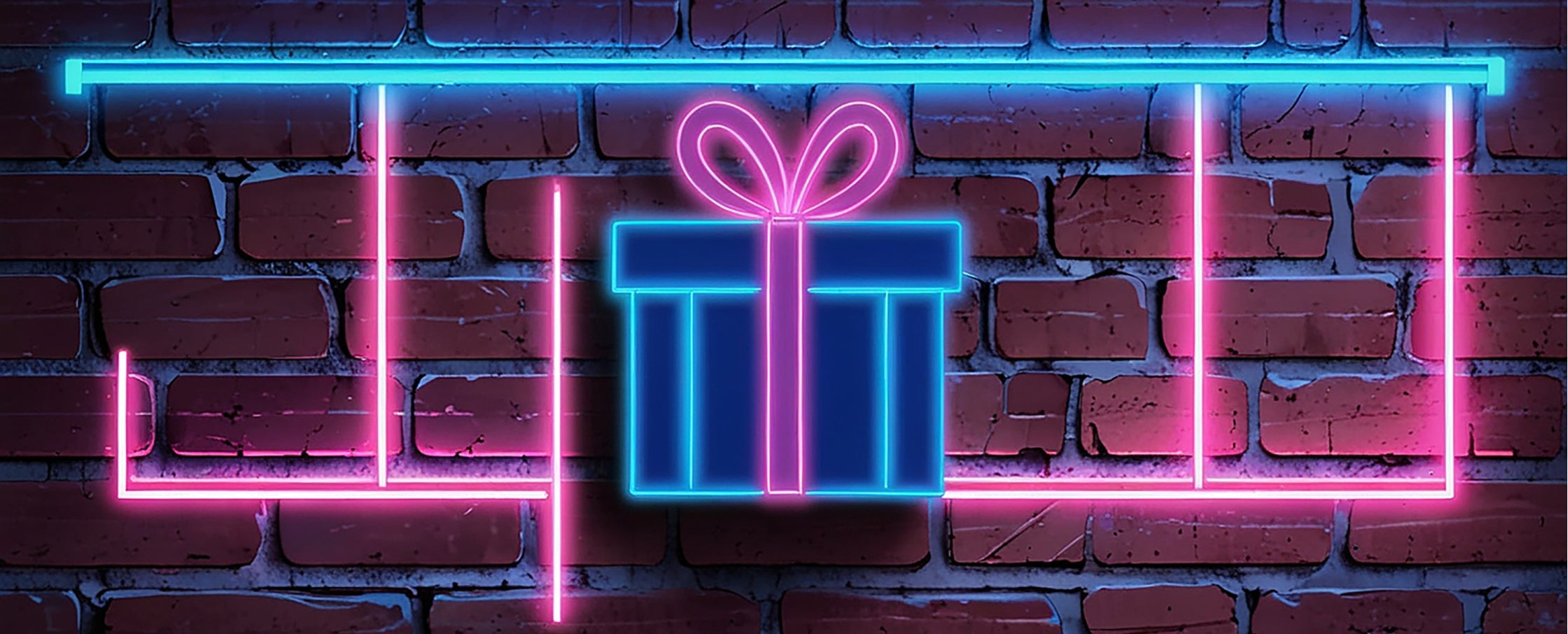 Neon-Schriftzüge als Geschenkidee