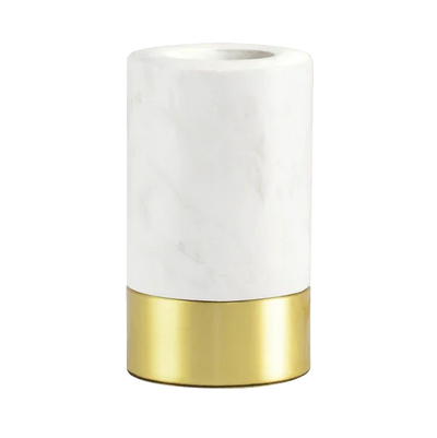 „Romance“ Kabel-Leuchtensockel – Weiß und Gold