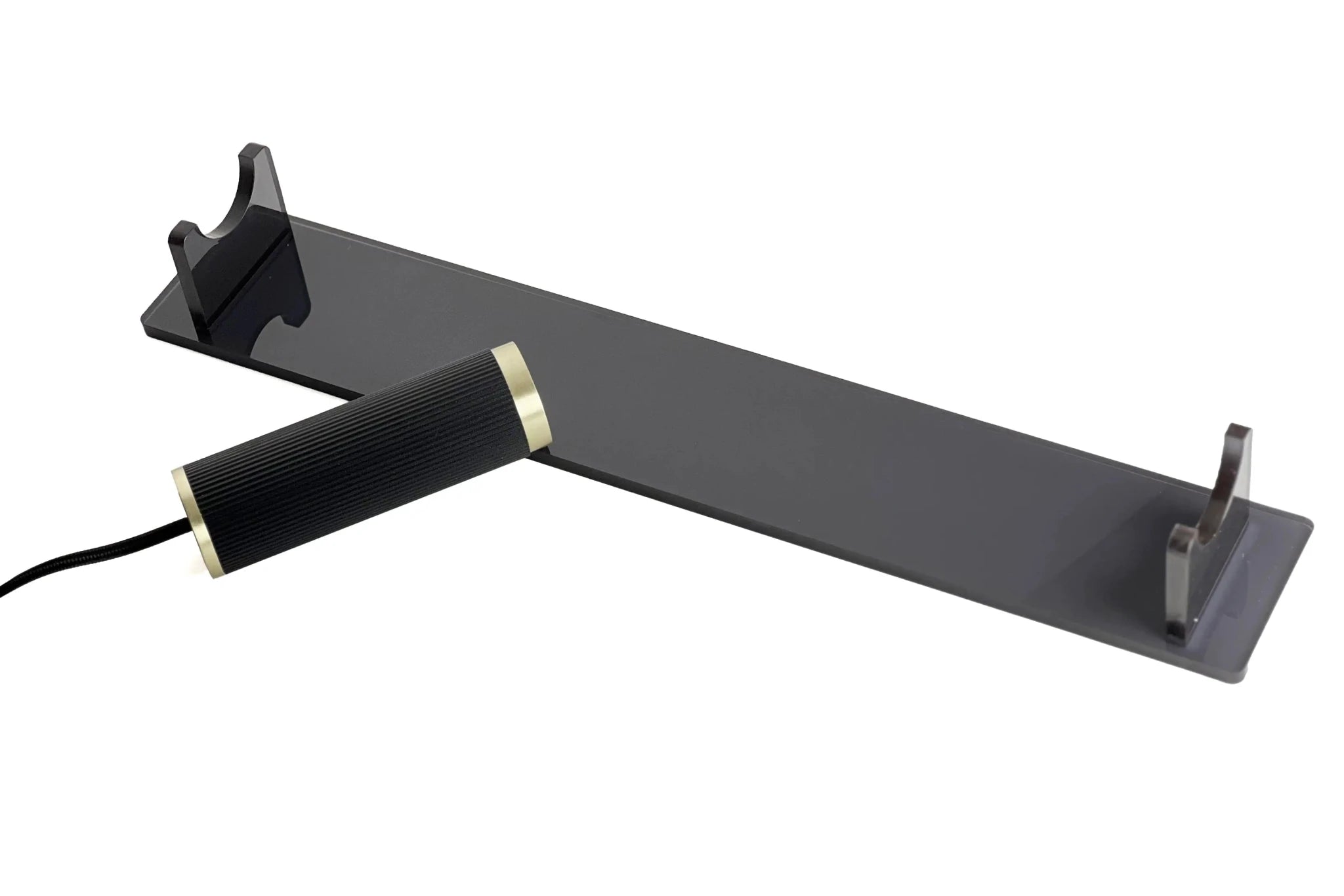 „MITT Acryl“ Kabel-Leuchtensockel – Schwarz