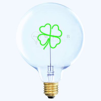 „Clover“ Kabel LED Deko-Glühbirne – Botschaftsleuchte