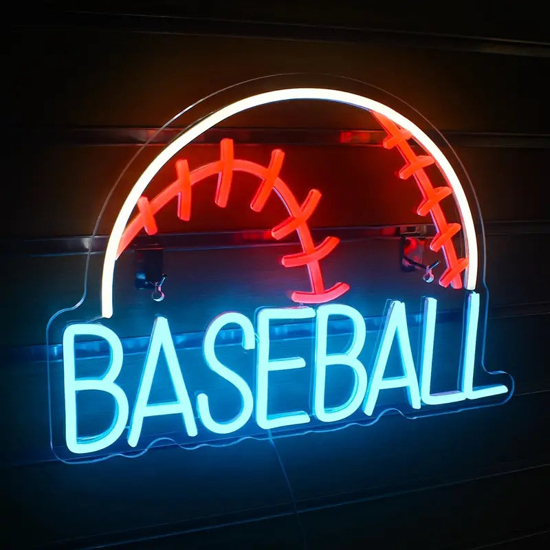 Baseball LED Neon Sign – USB Neon Schild – Perfekte Geschenkidee | TOM NEON