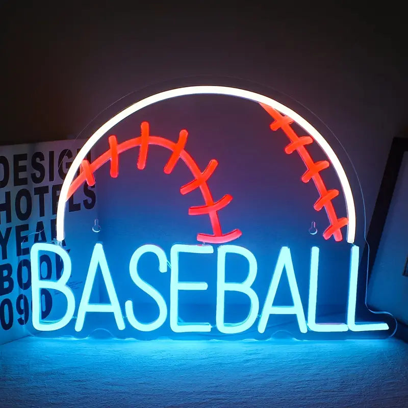 Baseball LED Neon Sign – USB Neon Schild – Perfekte Geschenkidee | TOM NEON