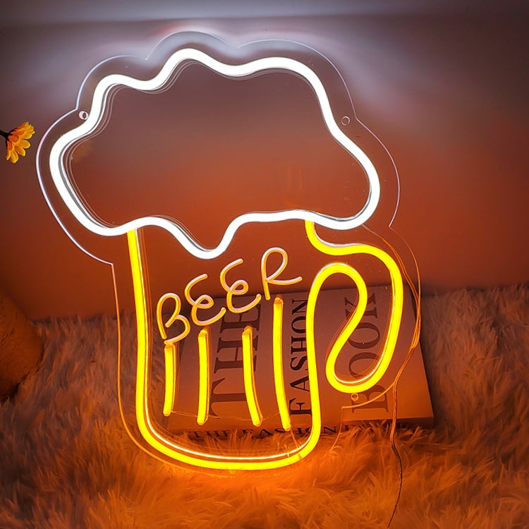 Beer LED Neon Sign – USB Neonschild – Perfekte Geschenkidee | TOM NEON