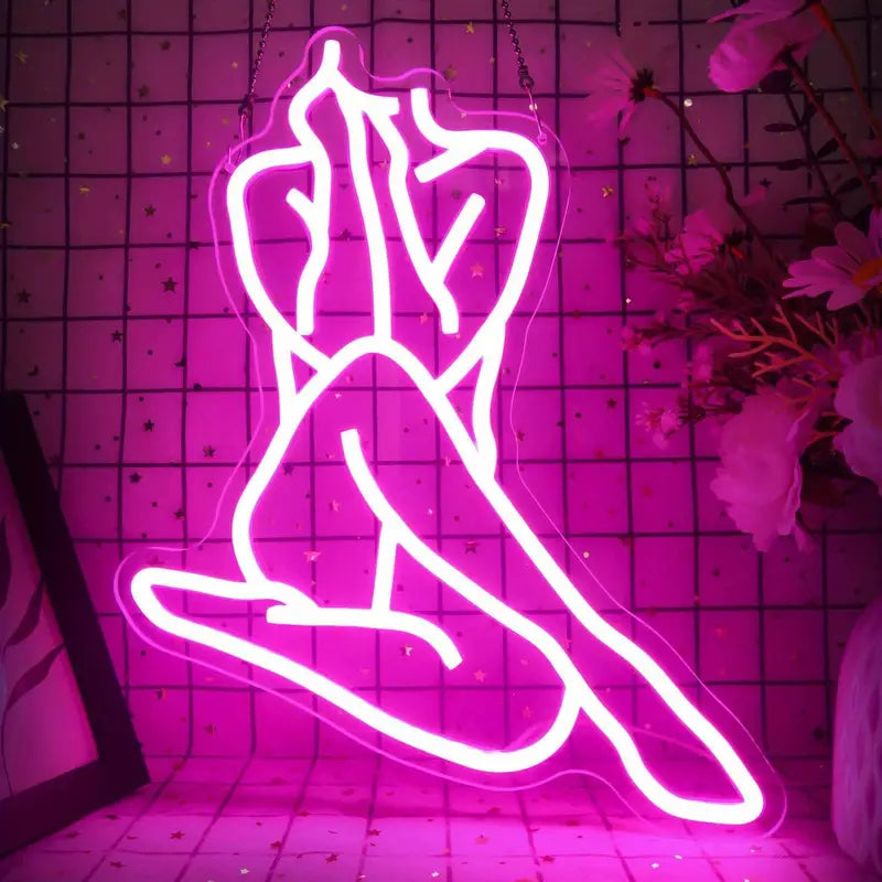 Body LED Neon Schild – USB Neon Sign – Einzigartige Geschenkidee | TOM NEON