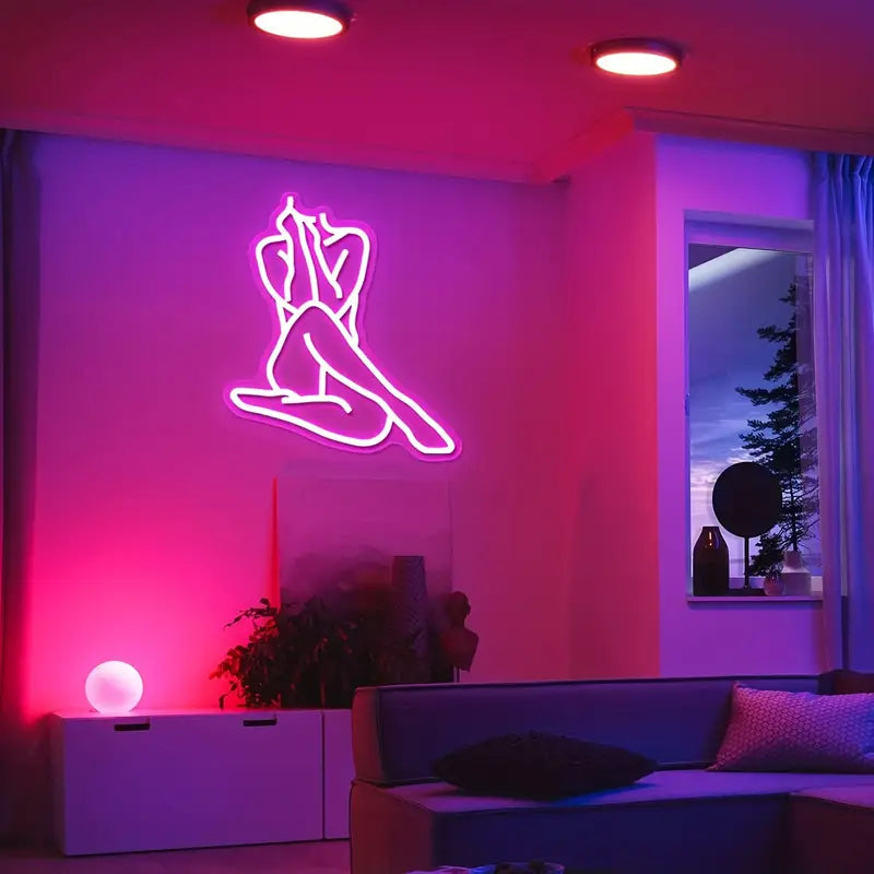 Body LED Neon Schild – USB Neon Sign – Einzigartige Geschenkidee | TOM NEON