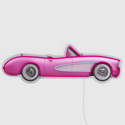 Corvette Classic Car LED Neon Schild – Neon Auto Silhouette für Motorsport-Enthusiasten