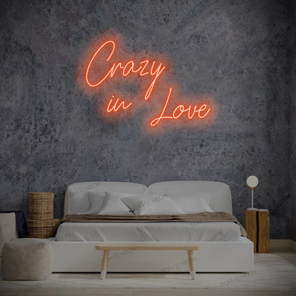 "Crazy in Love" neon sign sign