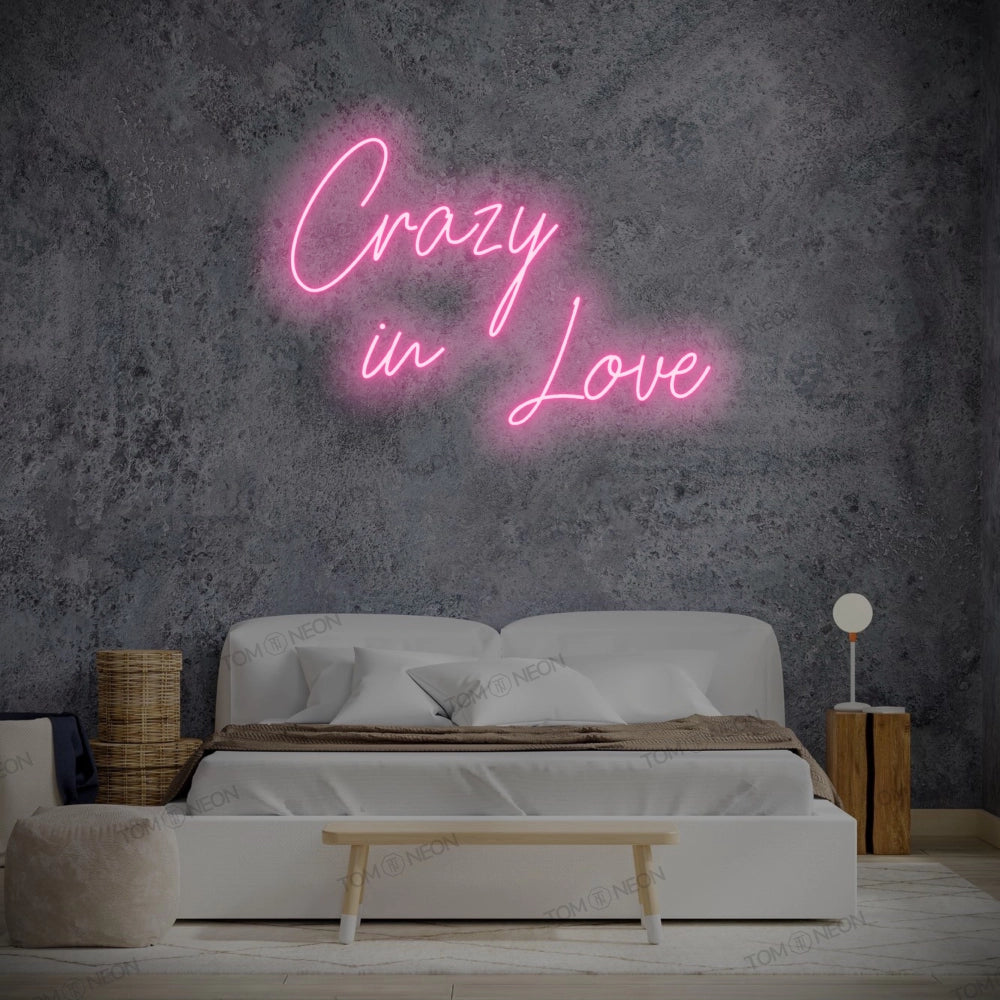 "Crazy in Love" neon sign sign