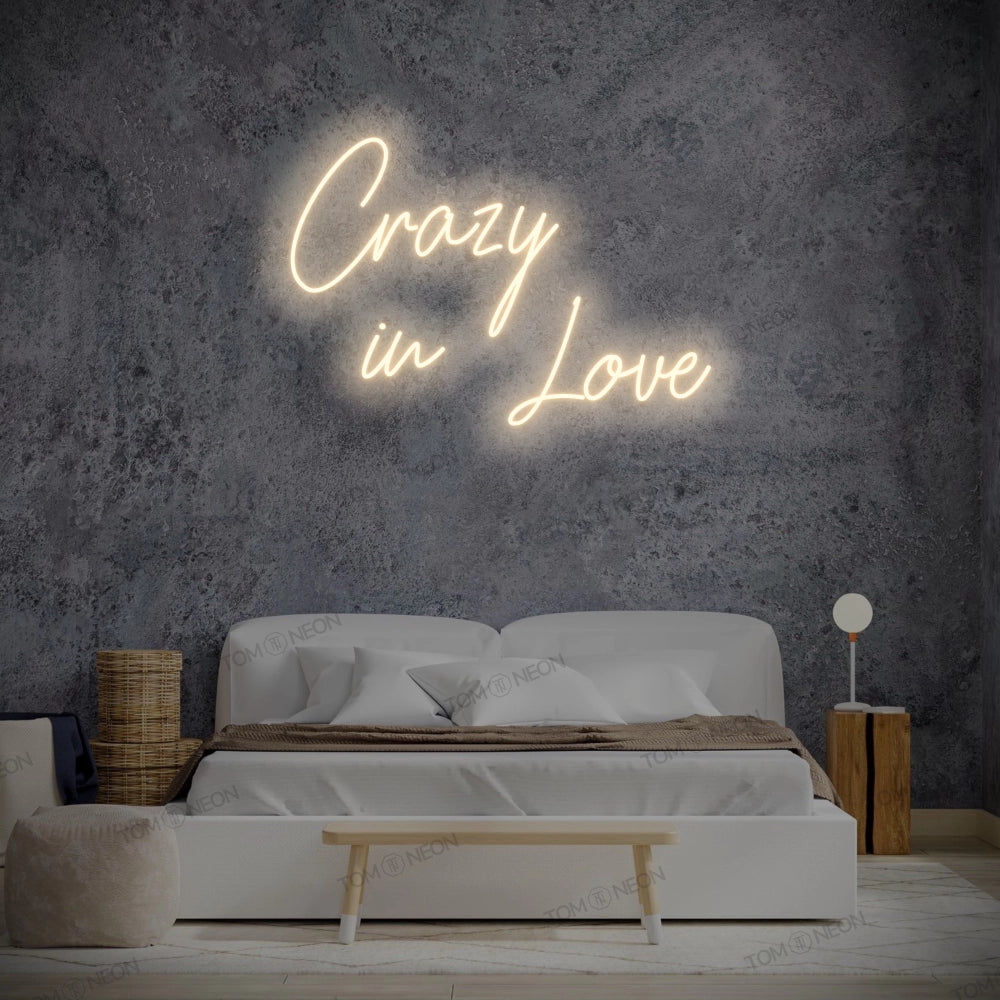 "Crazy in Love" neon sign sign