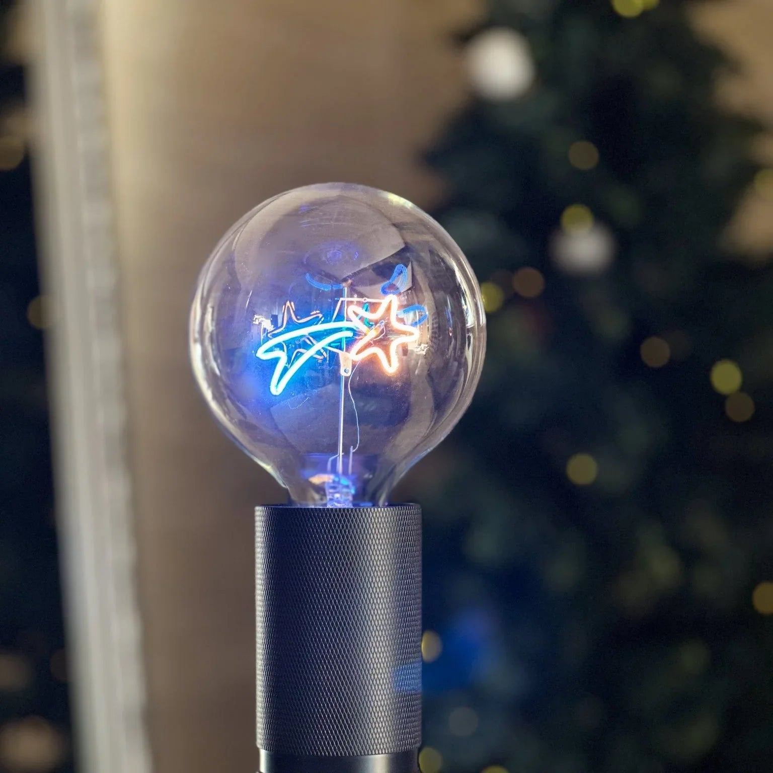 „Sternschnuppe“ Kabel LED Deko-Glühbirne – Stimmungsbild