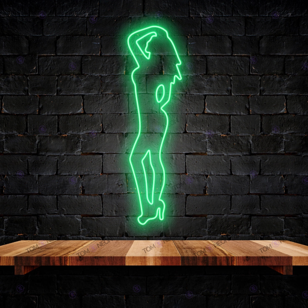 Girl Shape Led Neon Sign - Elegant LED Neon for your home