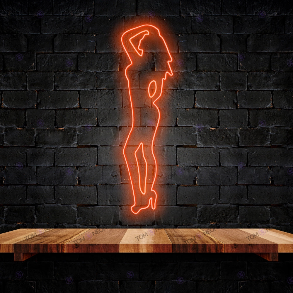 Girl Shape Led Neon Sign - Elegant LED Neon for your home