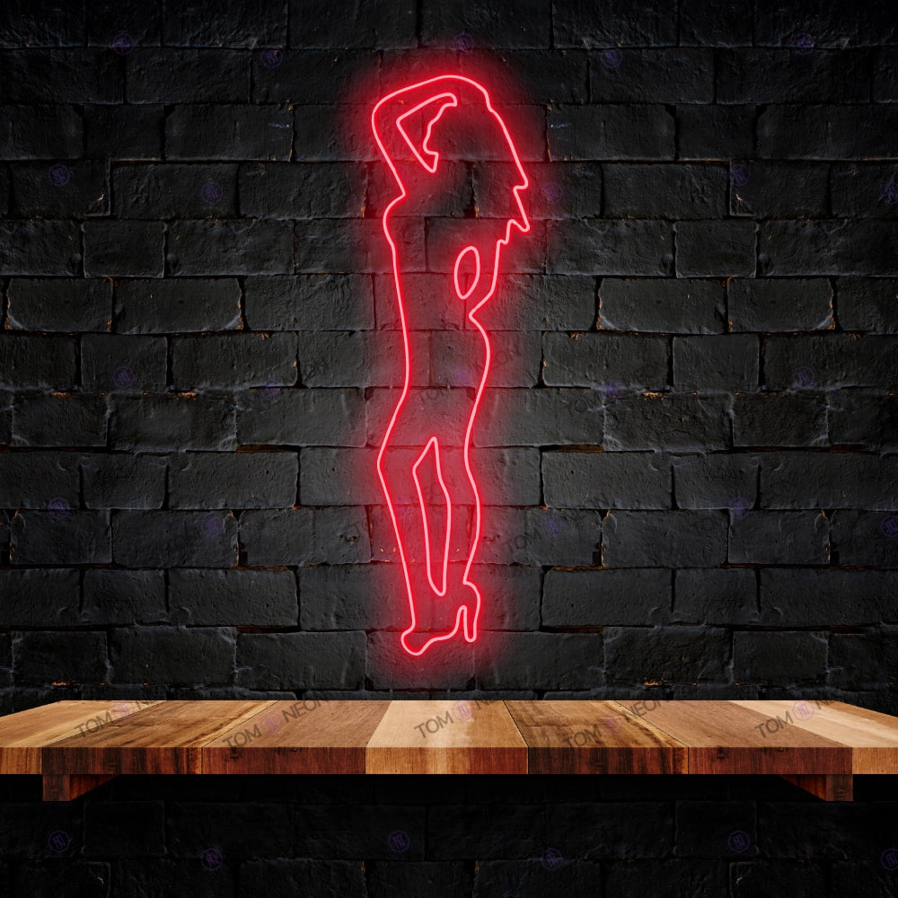 Girl Shape Led Neon Sign - Elegant LED Neon for your home