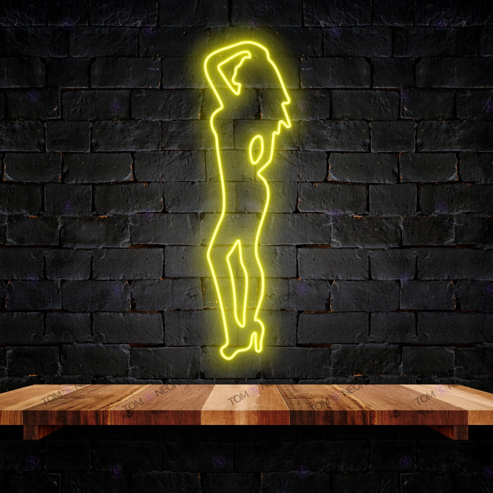 Girl Shape Led Neon Sign - Elegant LED Neon for your home