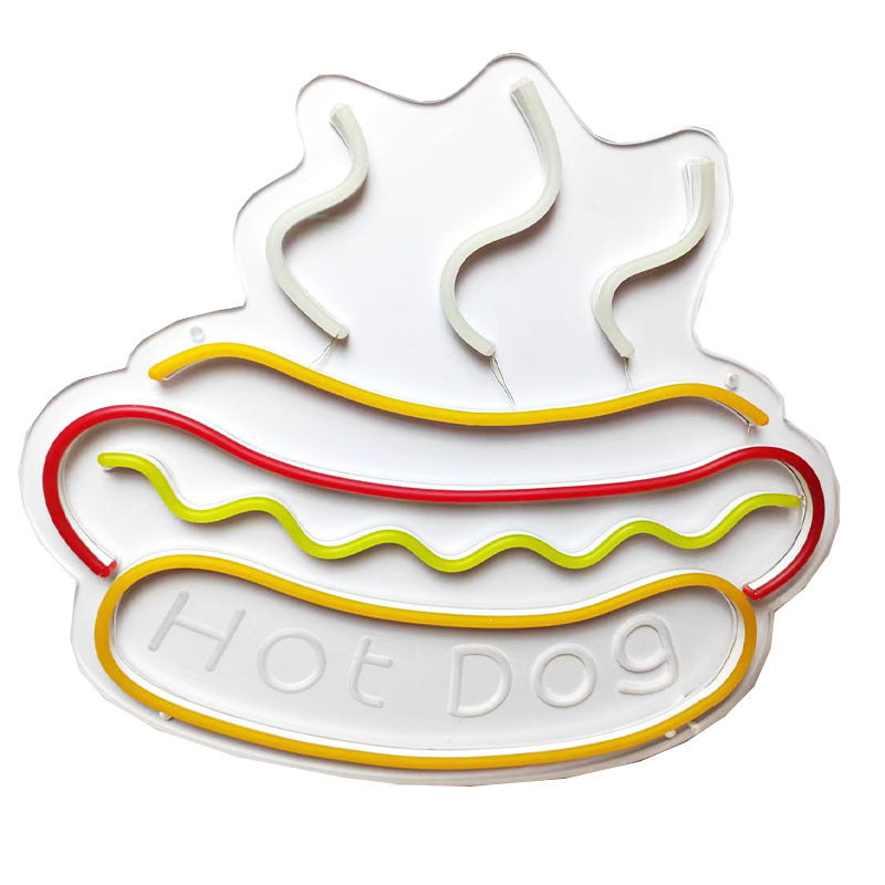 Hot Dog LED Neon Sign – USB Neonschild – Perfekte Geschenkidee | TOM NEON