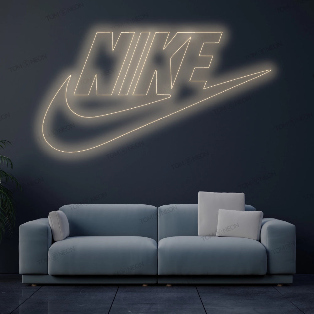 Nike Logo Neon Schild - Dynamik in 12 Farben