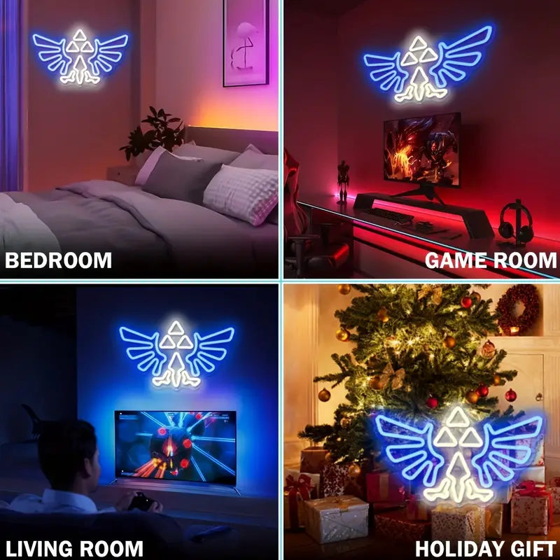 Phönix LED Neon Sign – USB Neonschild Sign – Perfekte Geschenkidee | TOM NEON