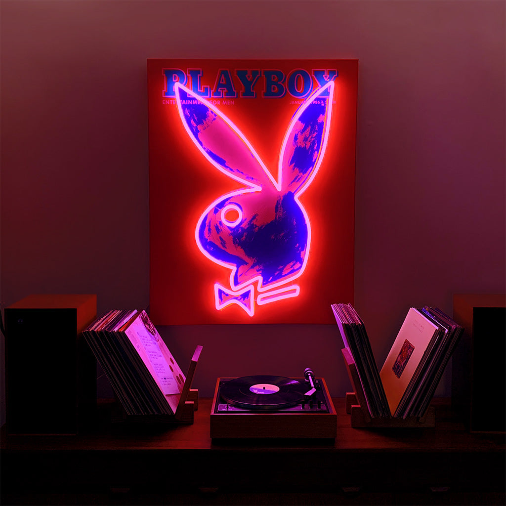 "Andy Warhol Cover" LED Neon Playboy Edition