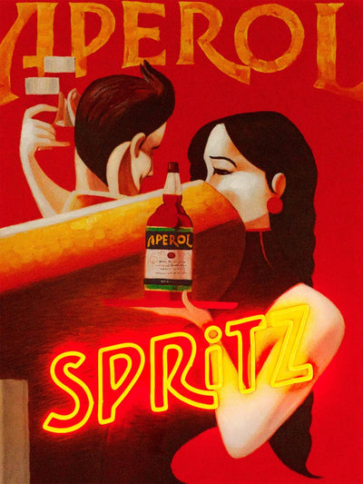 "Aperol Spritz" LED Neon Wall Art - TOM NEON