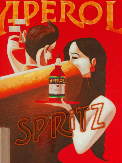 "Aperol Spritz" LED Neon Wall Art - TOM NEON